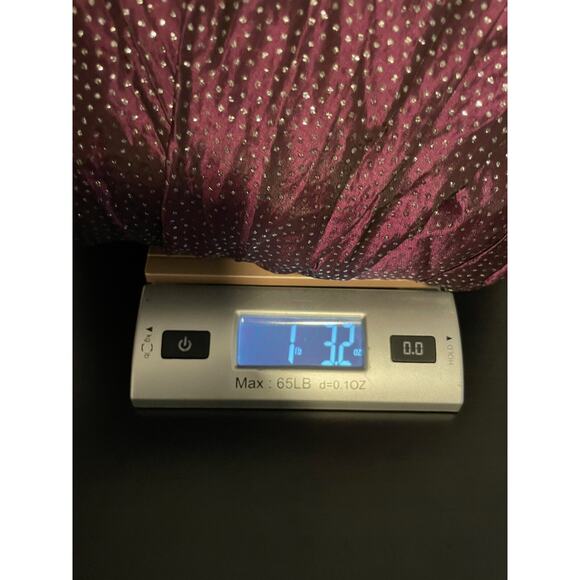 Vintage Jessica McClintock Gunne Sax Juniors Gown 13 Purple Sparkle Prom 90s Y2K - Picture 10 of 10